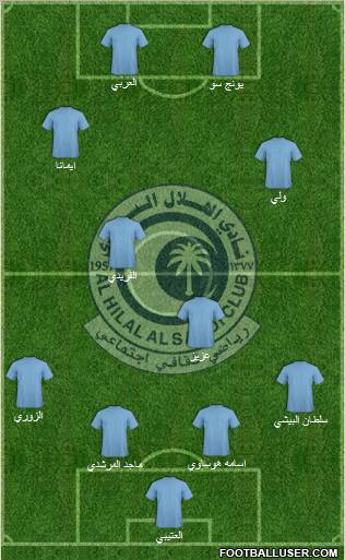 Al-Hilal (KSA) Formation 2011