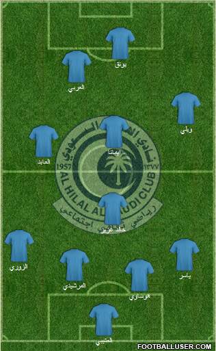 Al-Hilal (KSA) Formation 2011