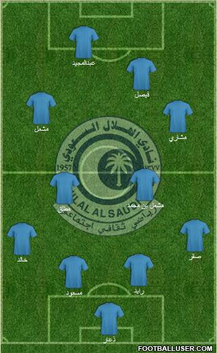 Al-Hilal (KSA) Formation 2011