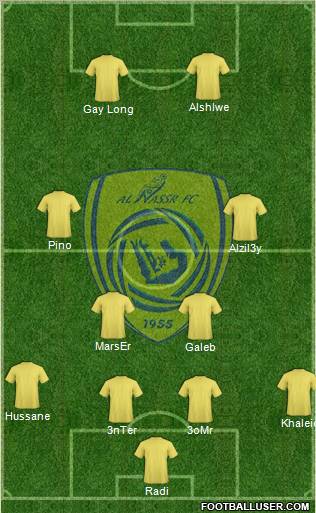 Al-Nassr (KSA) Formation 2011