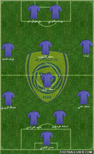 Al-Nassr (KSA) Formation 2011