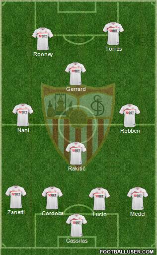 Sevilla F.C., S.A.D. Formation 2011