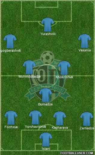 Dinamo Tbilisi Formation 2011