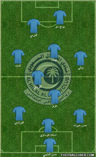 Al-Hilal (KSA) Formation 2011