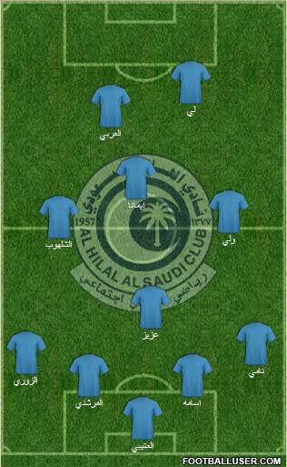 Al-Hilal (KSA) Formation 2011