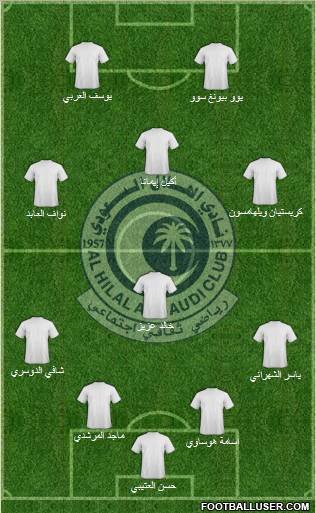 Al-Hilal (KSA) Formation 2011