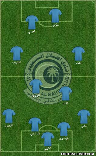 Al-Hilal (KSA) Formation 2011