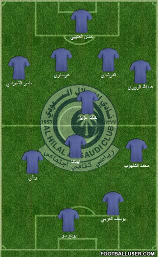 Al-Hilal (KSA) Formation 2011