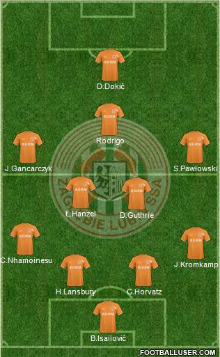 Zaglebie Lubin Formation 2011