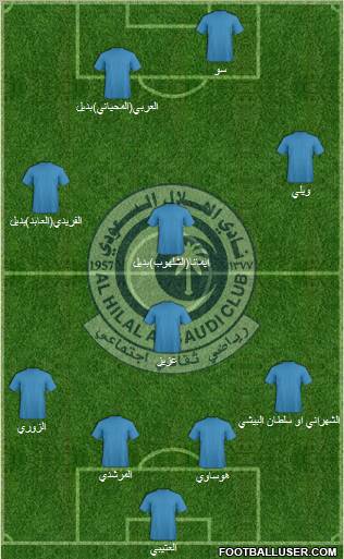 Al-Hilal (KSA) Formation 2011