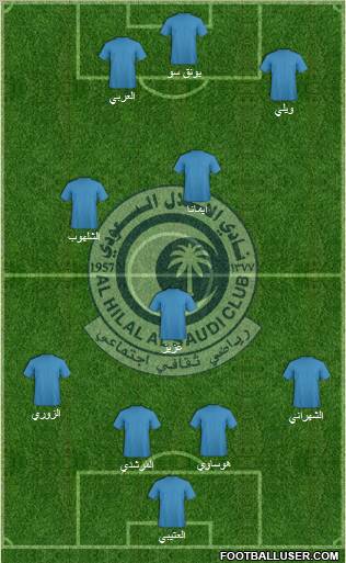 Al-Hilal (KSA) Formation 2011