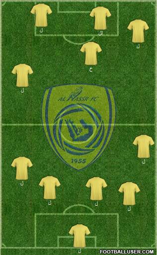 Al-Nassr (KSA) Formation 2011