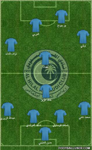 Al-Hilal (KSA) Formation 2011