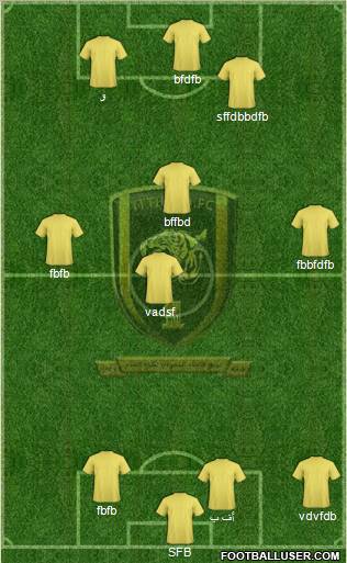 Al-Ittihad (KSA) Formation 2011