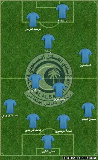 Al-Hilal (KSA) Formation 2011