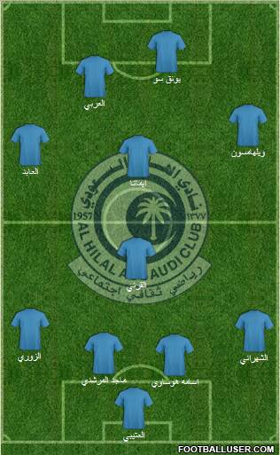 Al-Hilal (KSA) Formation 2011