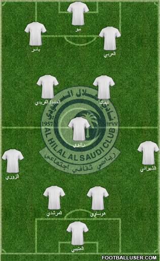 Al-Hilal (KSA) Formation 2011