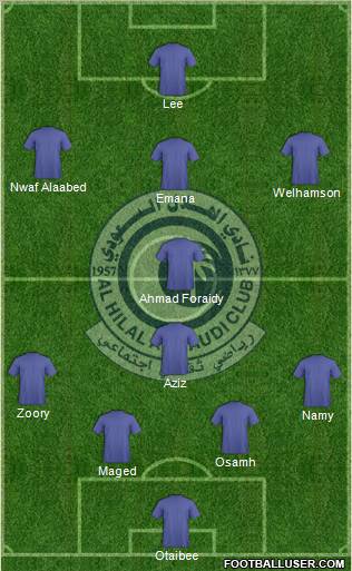 Al-Hilal (KSA) Formation 2011