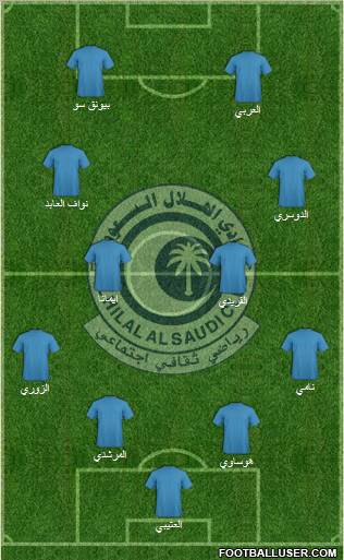 Al-Hilal (KSA) Formation 2011