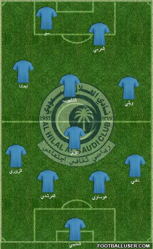 Al-Hilal (KSA) Formation 2011