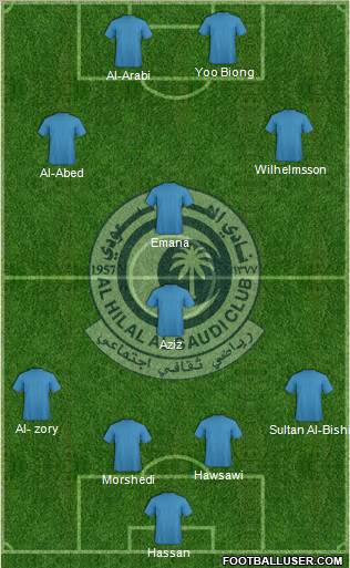 Al-Hilal (KSA) Formation 2011