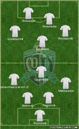 Dinamo Tbilisi Formation 2011