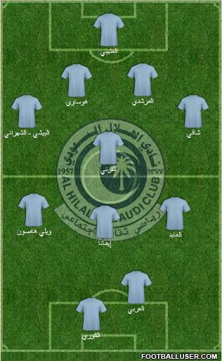 Al-Hilal (KSA) Formation 2011