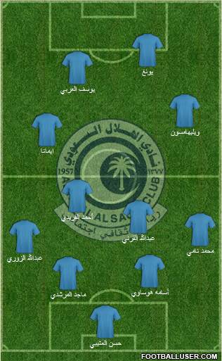 Al-Hilal (KSA) Formation 2011