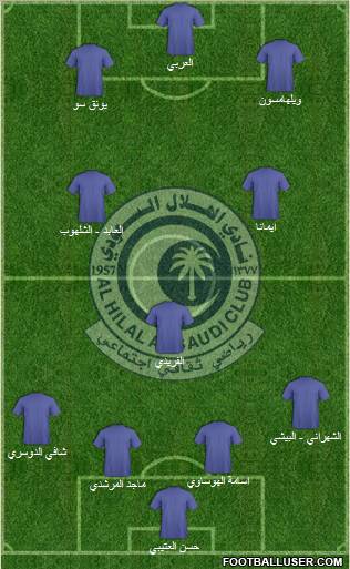 Al-Hilal (KSA) Formation 2011