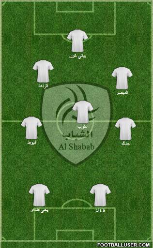 Al-Shabab (KSA) Formation 2011