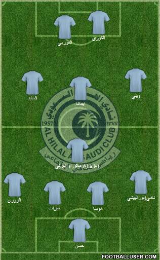 Al-Hilal (KSA) Formation 2011