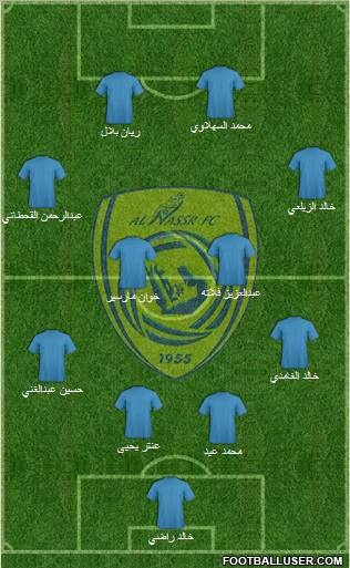 Al-Nassr (KSA) Formation 2011