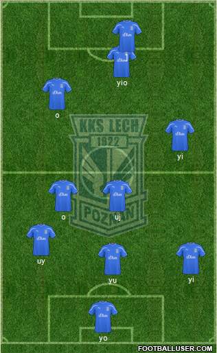 Lech Poznan Formation 2011