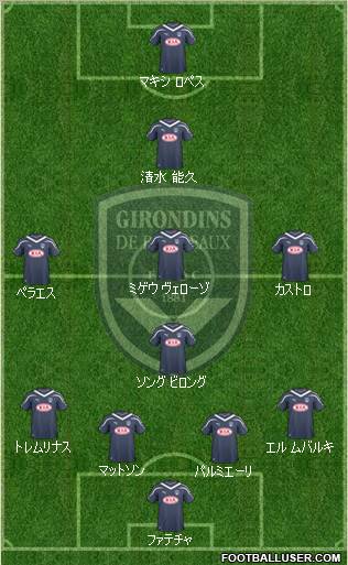 FC Girondins de Bordeaux Formation 2011