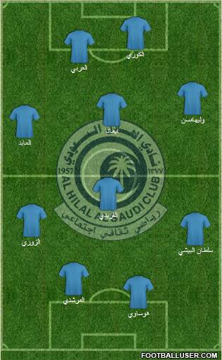 Al-Hilal (KSA) Formation 2011