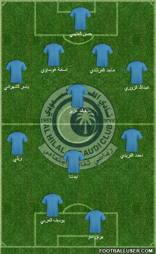 Al-Hilal (KSA) Formation 2011