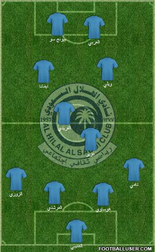 Al-Hilal (KSA) Formation 2011