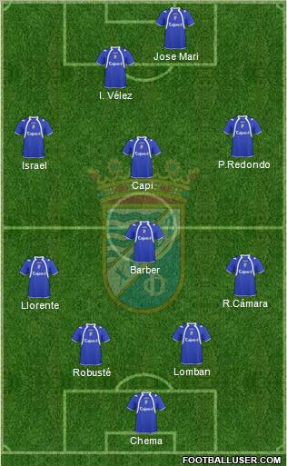 Xerez C.D., S.A.D. Formation 2011