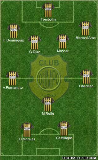 Olimpo de Bahía Blanca Formation 2011