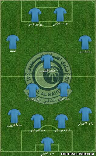 Al-Hilal (KSA) Formation 2011