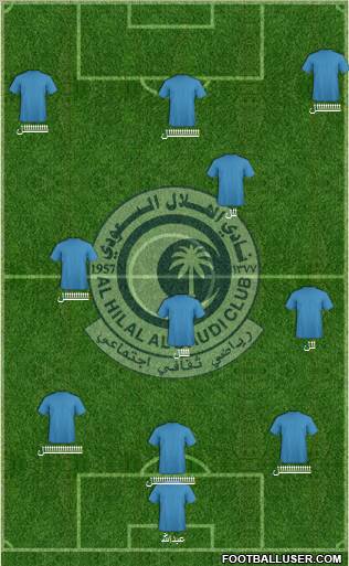 Al-Hilal (KSA) Formation 2011