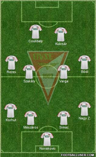 Debreceni VSC Formation 2011