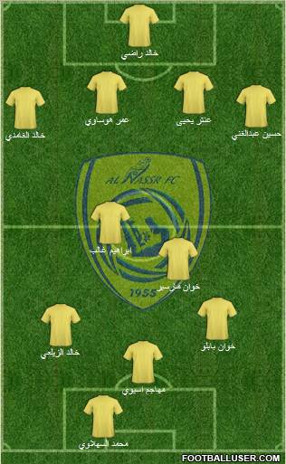 Al-Nassr (KSA) Formation 2011