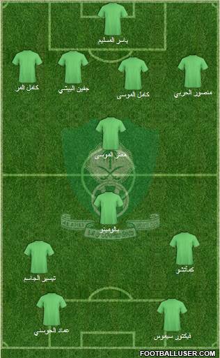 Al-Ahli (KSA) Formation 2011