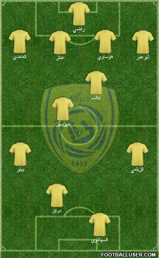 Al-Nassr (KSA) Formation 2011