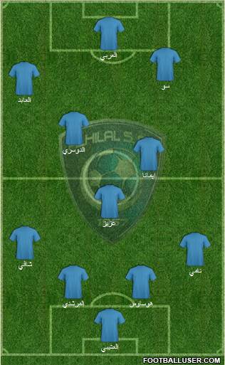 Al-Hilal (KSA) Formation 2011