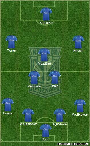 Lech Poznan Formation 2011