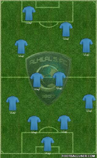 Al-Hilal (KSA) Formation 2011