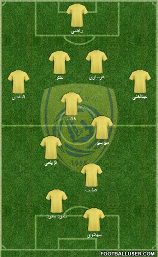 Al-Nassr (KSA) Formation 2011