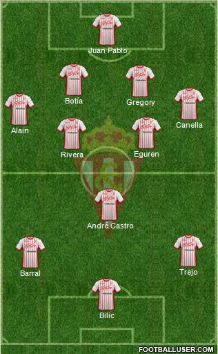 Real Sporting S.A.D. Formation 2011